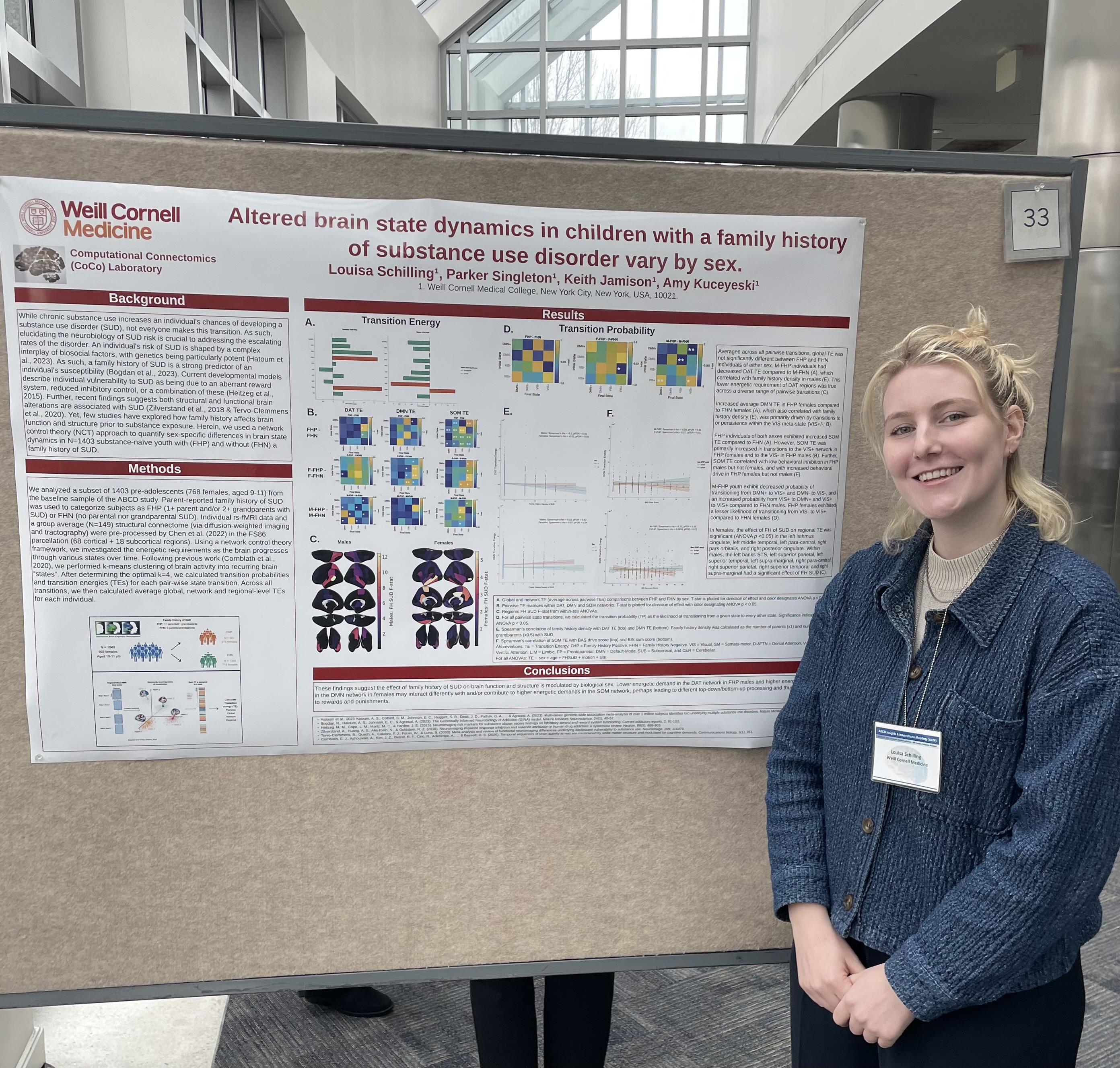 Louisa Schilling at AIIM meeting